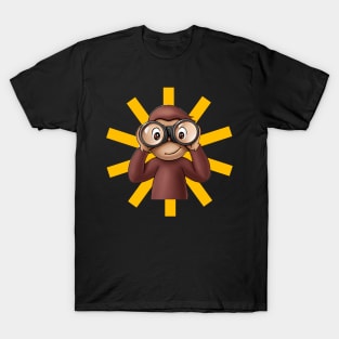 Curious George Yellow Retro T-Shirt